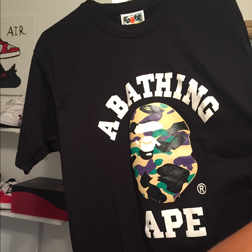 Bape t-shirt (runs small like a large)